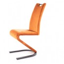 Стул SIGNAL H090 Velvet Bluvel 4215 корица/черный